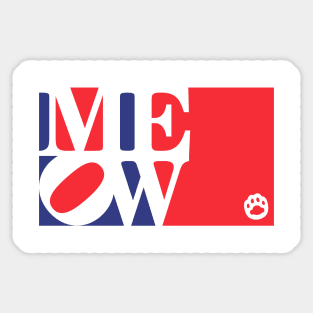 Meow Stamp Sticker